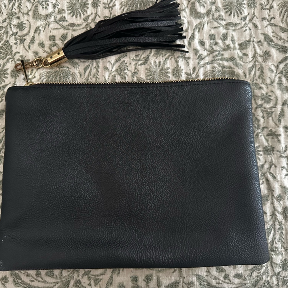 Merona Black clutch